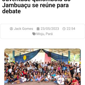 Juventudes em movimento