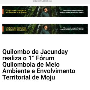 Quilombo de Jacunday realiza o 1° Fórum Quilombola de Meio Ambiente e Envolvimento Territorial de Moju